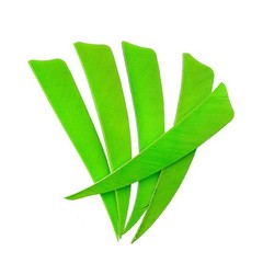 30-100PCS 3/4″/5″ Shield Cut Turkey Arrow Feathers Handmade Arrows Fletching DIY