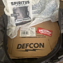 DEFCON Vans 9.5 Multicam Black