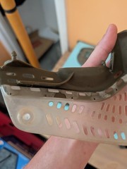 Rare OG Jt olive nose clear bottoms with ears and strap