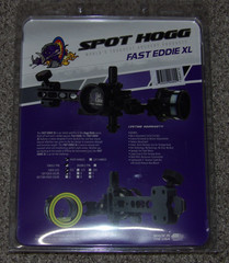 NEW SpotHogg Fast Eddie XL Single Pin Bow Sight- Right Hand .010 Spot Hogg 1 Pin