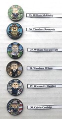 Pathtag PRESIDENTS of the UNITED STATES Vinylmation complete set of 46 VHTF !!