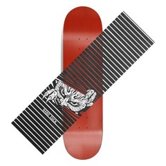 Hard Luck Skateboard Griptape Black/Clear 9″ x 33″