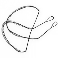 57″ 12 Strands Bow String Replacement for Recurve Long Bow Hunting Strings