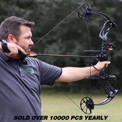 Archery Dragon X8 Bow Package, 18″-31″ Draw, 0-70 Lbs