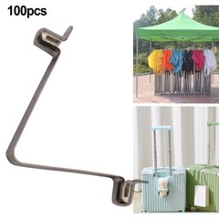 Reliable Pack of 100 Spring Clips Designed for Tents and Paddle Boards