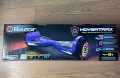 Razor Hovertrax Self-Balancing Scooter Purple 9 mph Multi-Color LED Lights
