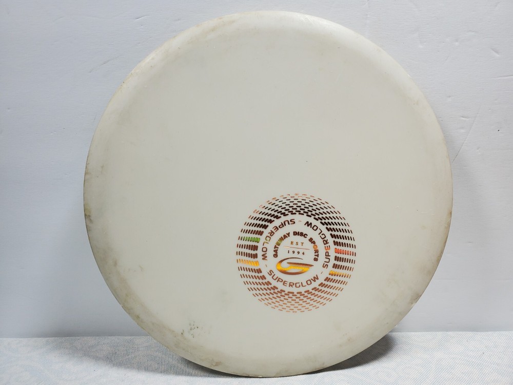 Gateway Superglow Prophecy White disc golf 178 grams Glow