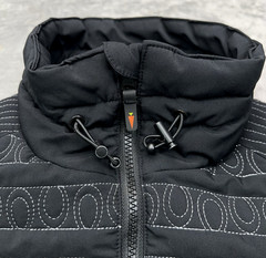 KERRITS Riding Vest Women’s Small Black Puffer Horse Equestrian Performance Zip