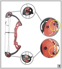 Youth Compound Bow Archery Set, 19”-28” Length, 15-29 lbs^
