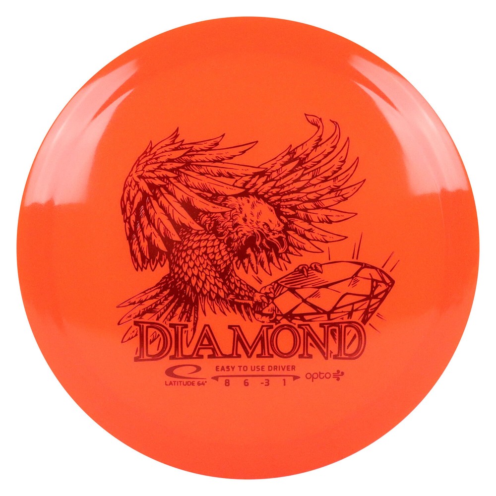 Latitude 64 Disc Golf Opto Air Diamond Distance Driver 8/6/-3/1 – Choose Exact