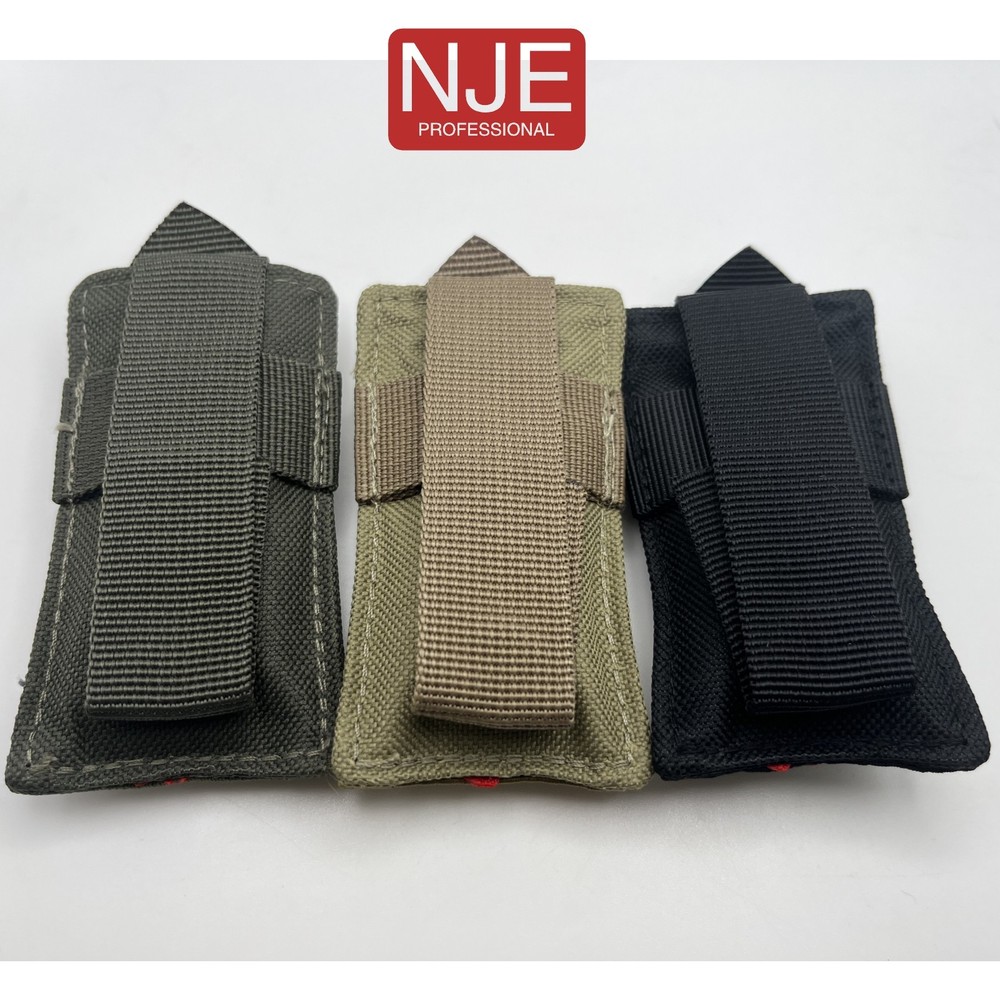 Airsoft Bright Red Dead Rag Quick Deploy Pouch Molle Compatab Green Color