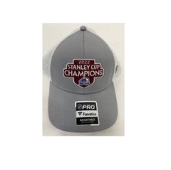 AVALANCHE 2022 CUP CHAMPIONS HOCKEY LOCKER ROOM TRUCKER HAT COLORADO