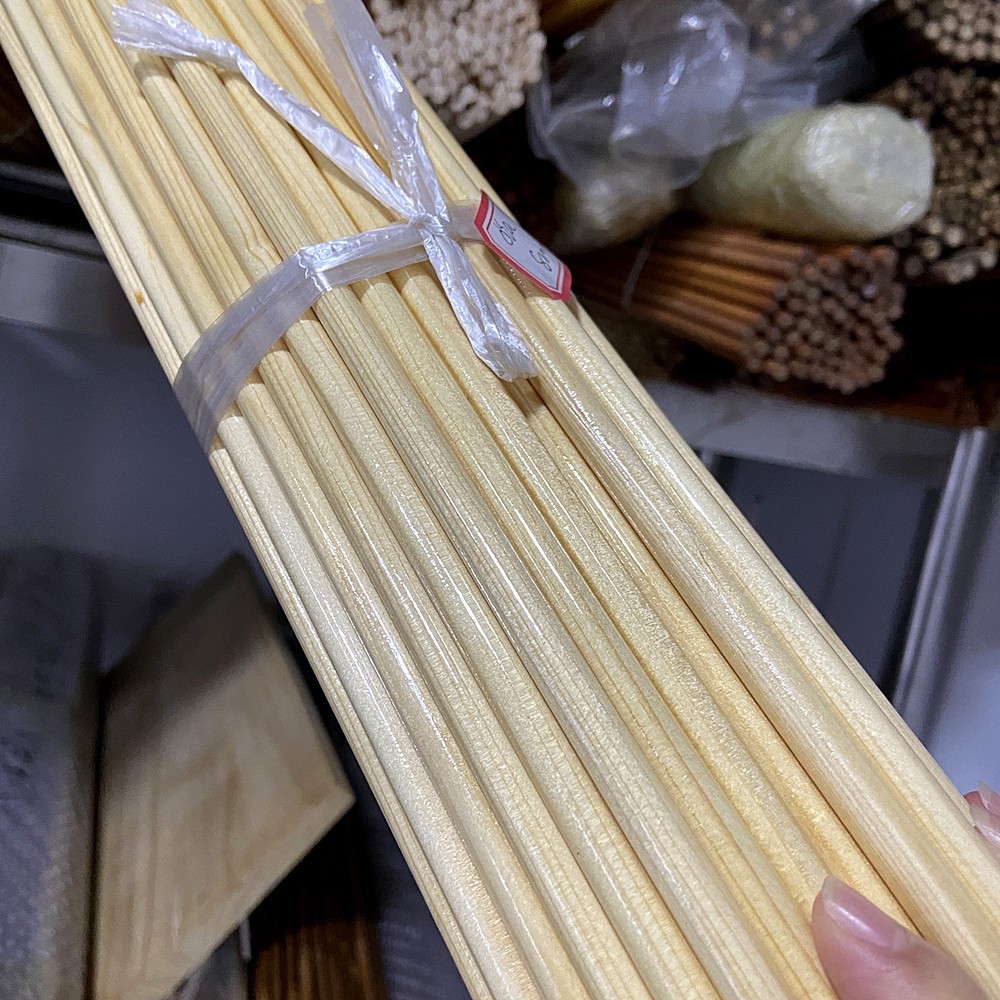 50X Archery Pine Wood Wooden Shafts 31.5in 8/8.5/9mm Traditional Handmade Arrows