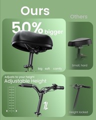 Gyroor C1Pro Electric Scooter 550W with Shock Absorptionr Pets Friendly