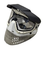 USED JT Proflex Paintball Goggle Mask – White Bandana Frame w Clear Bottoms