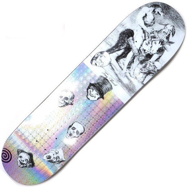 Madness Trey Wood Beast – Super Sap R7 Holographic Swirl Skateboard Deck 8.25″