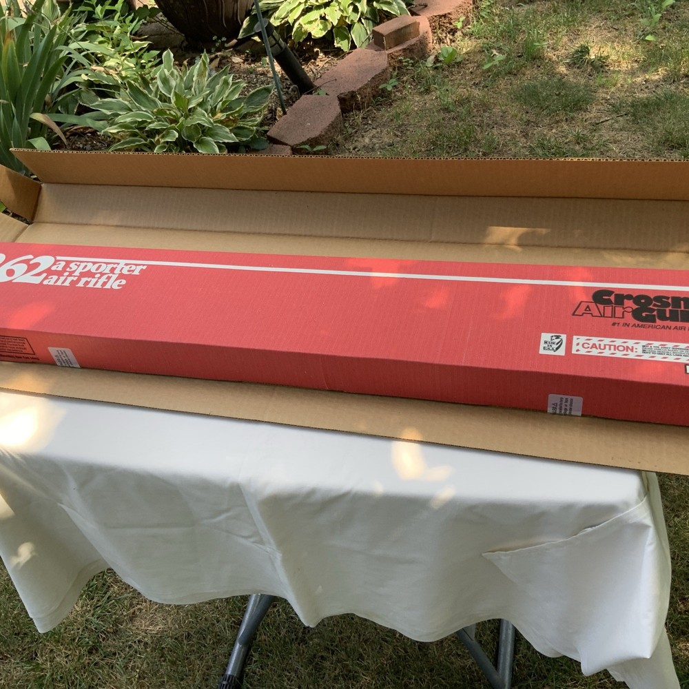 Crosman Air Rifle Model 262 A Sporter, New In Box, New Old Stock