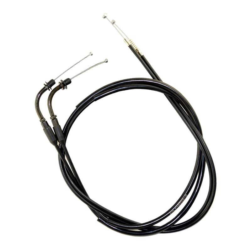 110cm Black Alloy Steel Throttle Cable Wire Compatible with Harley Sportster