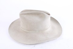 Vintage Resistol Silver Belly Cattleman Western Cowboy Hat Mens Size 7 1/4
