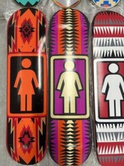 GIRL Skateboards Navajo Series Complete 8 Skateboard Decks