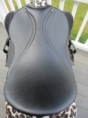 16.5» Med Wintec 250 Adjustable English A/P Saddle, Wintec Webbers & compositi