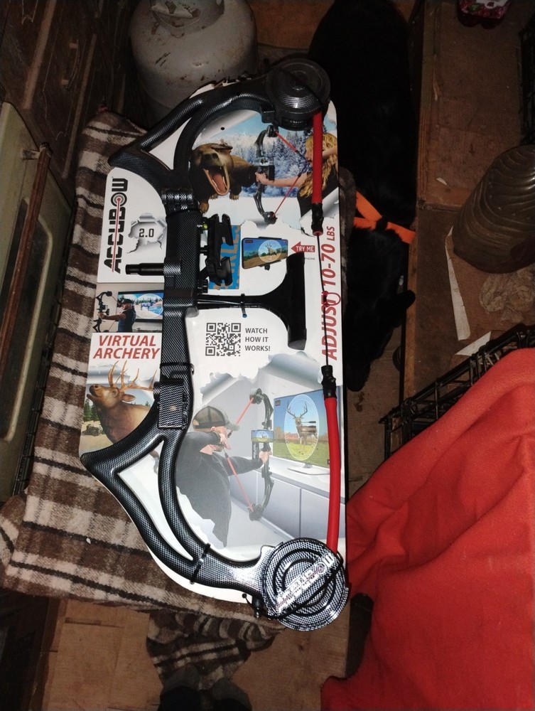 Accubow 2.0 Carbon Fiber Virtual Archery Practice System Bow Arrow Hunting New