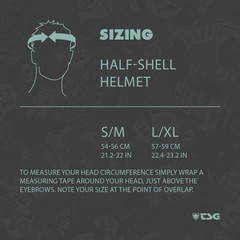 TSG – Evolution Skate Bike Helmet – L/XL, Graphic Design – White Board-Cast