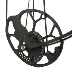 Compound Bow Arrow Set 19-70lbs Adjustable Adult Aluminum 320fps Archery Hunting