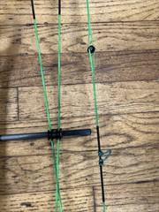 Used PSE Archery Nock On Embark Right Hand Green Bow