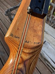 Hard To Find! Archery Traditions Canebrake Recurve Archery Bow 62” 53# RH