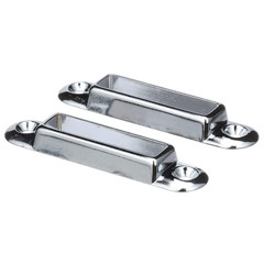 Seachoice Boat Cover Support Sockets, Chrome Plated Zinc, One Size,
