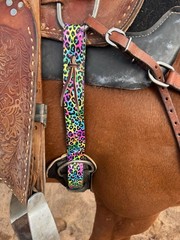 My Heart Horse madeUSA Nylon Western Saddle Cinch Latigo & Billet SET Horse Tack