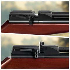 PINTY PCP Pellet Gun Air Rifle, 5.5 mm .22 Caliber Pellet Air Rifle for Adults