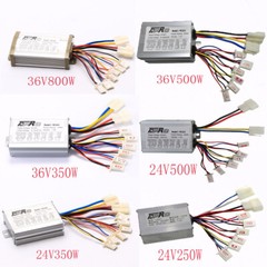 24V 36V 48V Electric Motor Controller Throttle Grips w/Key for 4 Wheeler Go Kart