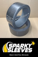 HDPE Drift Sleeves 10.4″ Diameter, 5″ Wide, 1.16″ Thick, Round Edges, Grip Tape