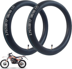 2.75/3.00-17 Heavy Replacement Inner Tube, 80/90-17 Replacement Tire, 17 Inch