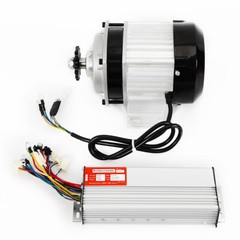 48V Electric Brushless Scooter Motor Kit Go Kart Gear Reduction ATV w/Controller