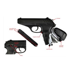Gamo P-25 CO2 Powered Blowback Action Semi Auto .177 Cal Pellet Air Pistol