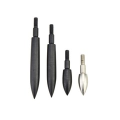12PK Archery Arrowheads 100-350Gr Target Points Field Tips Screw Arrow Practice
