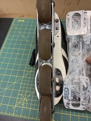 US Hockey Research A7 Chassis For 5.5-8 SR Boots + Hardware Inline Roller Hockey