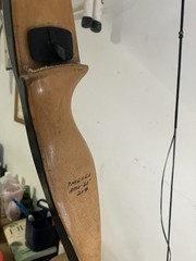 VTG. FRED BEAR «BEARCAT BOW» AMO 60in #20 Serial 9M6560