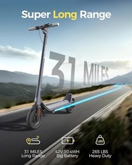 500W ADULTS ELECTRIC SCOOTER 50KM RANGE 25KM/H SPEED 10.4AH URBAN COMMUTE + APP