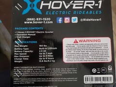 X HOVER-1 Rocket Electric Scooter