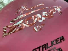 Discraft Paige Pierce 5X ESP Stalker-Pink with NEW Collectible Pink Rose Foil