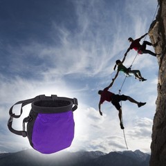 Climbing Chalk Bags,No Leak Rock Climbing Strawstring Bag Drawstring Magnesia…