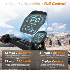 AOVOPRO Electric Scooter Adults 1200W Motor 31MPH E Scooters Dual Suspensions