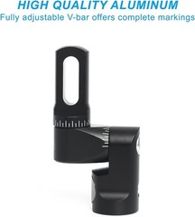 Perogen Single Side Adjustable V-Bar Mount Bow Stabilizer Quick Disconnect Ro…