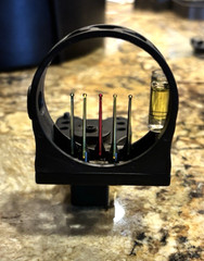 Assortment of Cobra 3 & 5 Pin Bow Sights and a Trophy Ridge Arrow Rest