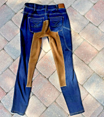 Goode Rider full seat stretch breeches 32R
