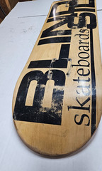 Vintage Very Rare BLIND SIDE SKATEBOARDS 31″ x 9″s RAUNCHY Skateboard Deck